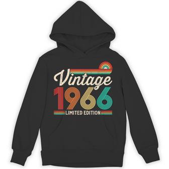 60 Years Old Vintage 1966 Limited Edition 60Th Birthday Hoodie - Thegiftio UK