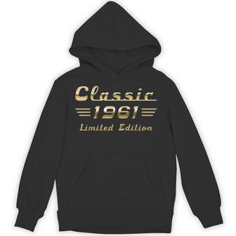 65Th Birthday Classic 1961 Car Limited Edition Hoodie - Thegiftio UK