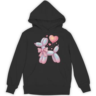 Balloon Artist Balloon Twisting Balloon Dog Hoodie - Thegiftio UK