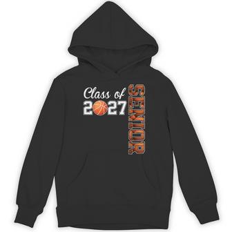Basketball Senior Class Of 2027 Graduation Team Hoodie - Thegiftio UK