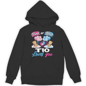 Bears Pink Or Blue Tio Loves You Gender Reveal Hoodie - Thegiftio UK