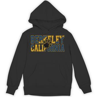 Berkeley California Bear Paw Vintage Athletic Classic Hoodie - Thegiftio UK