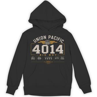 Big Boy 4014 Steam Train Vintage Railroad Hoodie - Thegiftio UK