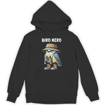 Bird Nerd Birding Day Birdwatching Birdwatcher Birder Hoodie - Thegiftio UK