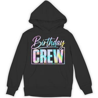 Birthday Crew Party Matching Family Group Bday Team Hoodie - Thegiftio UK