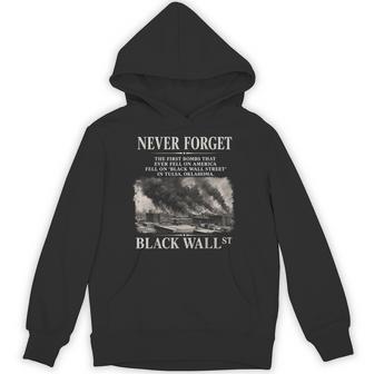 Black Wall Street Historical Illustration Hoodie - Thegiftio UK
