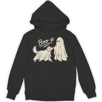 Boo Boo-P Golden Retriever Dog Ghost Halloween Spooky Hoodie - Thegiftio UK