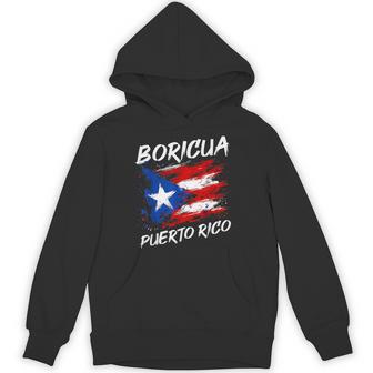 Boricua Puerto Rico Puerto Rican Flag Pride Hoodie - Thegiftio UK