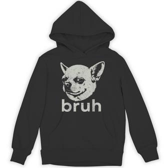 Bruh Chihuahua Meme Dog Lover Hoodie - Thegiftio UK