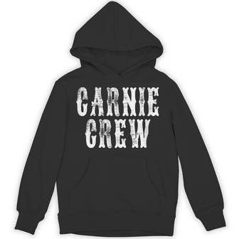 Carnie Crew Fun Carnival State Fair Amusement Park Hoodie - Thegiftio UK