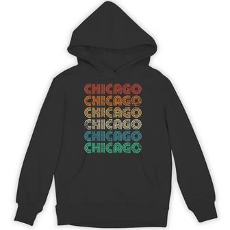 Chicago Retro Vintage 70S 80S Style Hoodie | Seseable UK