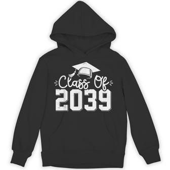Class Of 2039 Grow With Me First Day Of School Graduation Hoodie - Thegiftio UK