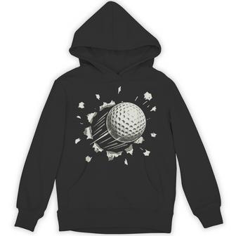 Cool Golf Graphic Kids Youth Golf Hoodie - Thegiftio UK