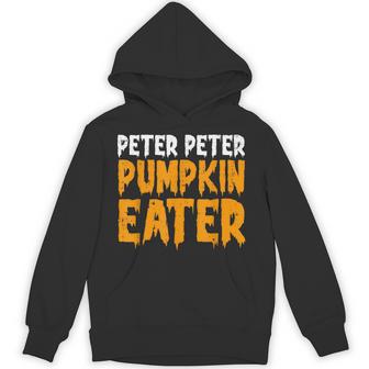 Couples Costumes Halloween For Adults Peter Pumpkin Eater Hoodie - Thegiftio UK