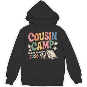 Cousin Camp Crew 2026 Making Memories Family Vacation Hoodie - Thegiftio UK