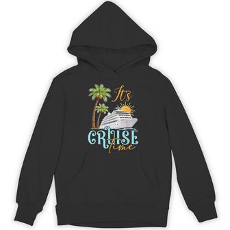 Cruise Ship Vibes Ocean Adventure It's Cruise Time Hoodie - Thegiftio UK