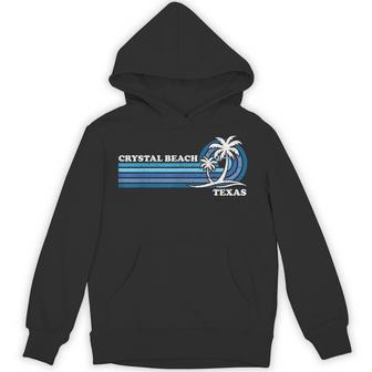 Crystal Beach Texas Summer Vintage Family Vacation Hoodie - Monsterry