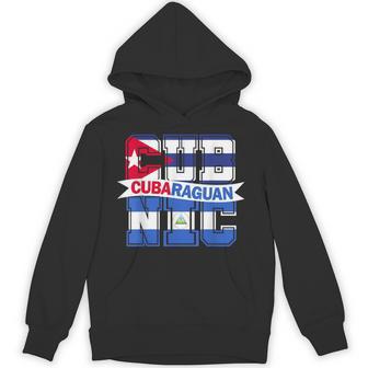 Cubaraguan Half Cuban Half Nicaraguan Cuba Nicaragua Roots Hoodie - Thegiftio UK