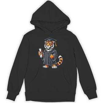Cute Tiger Graduation Hoodie - Thegiftio UK