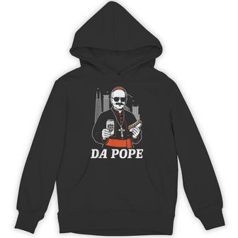 Da Pope From America Chicago Pope Leo Xiv Provost Hoodie - Thegiftio UK