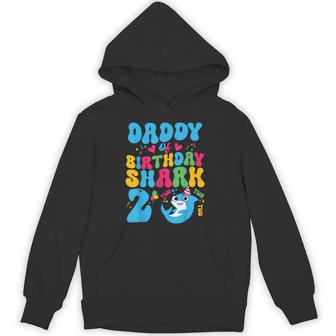 Daddy Of Shark Birthday 2Nd Family Matching Party Hoodie - Thegiftio UK