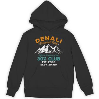 Denali 30 Percent Club Est 2026 Hiking Adventure Hoodie | Seseable UK