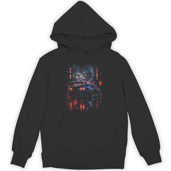 Distressed Jdm Drift Race Car Japanese Automotive Hoodie - Thegiftio UK