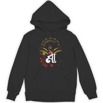 Durga Ma Puja Hindu Festival Celebration Bengali Hoodie - Thegiftio UK