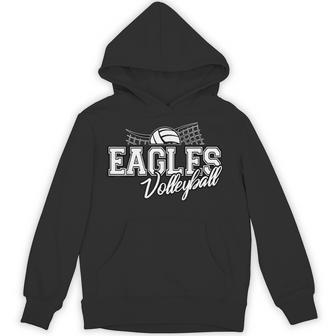 Eagles Volleyball Back To School Spirit Hoodie - Thegiftio UK