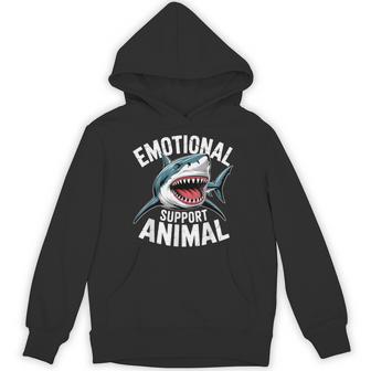 Emotional Support Animal Shark Hoodie - Thegiftio UK