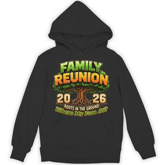 Family Reunion 2026 Roots Retro Hoodie - Thegiftio UK