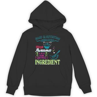 Food Nutrition Services Being Our Is Awesome Lunch Lady Hoodie | Seseable UK