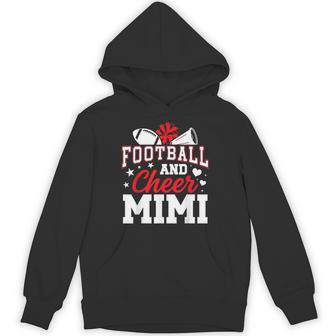 Football And Cheer Mimi Of Football Player & Cheerleader Hoodie - Thegiftio UK