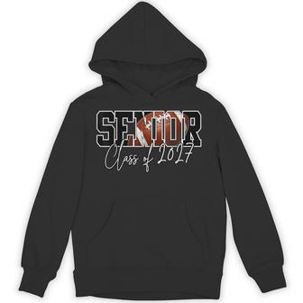 Football Senior Class Of 2027 Graduation Seniors 27 Graduate Hoodie - Thegiftio UK