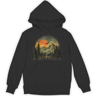 Forest Vintage Nature Wildlife Outdoor Hoodie | Seseable UK
