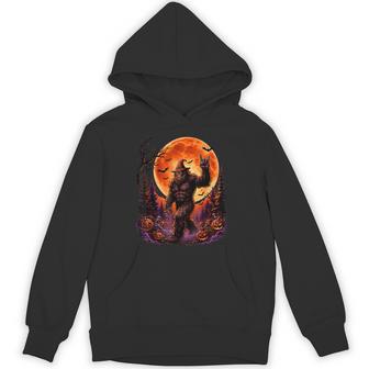 Bigfoot Halloween Sasquatch Spooky Costume Men Hoodie - Thegiftio UK