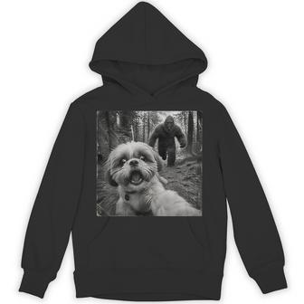 Bigfoot Shih Tzu Hoodie - Thegiftio UK