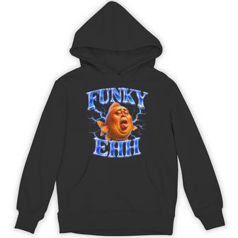 Fish Funky Ehh Brainrot Fih Meme Hoodie - Thegiftio UK