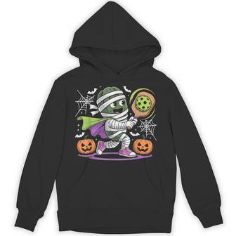 Halloween Pickleball Mummy Costume Hoodie - Thegiftio UK