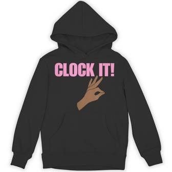 Women's And Men's Clock It Hoodie - Thegiftio UK