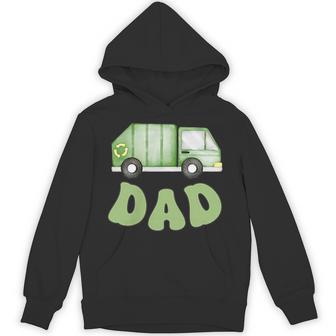 Garbage Truck Dad Of The 1St Birthday Boy Family Matching Hoodie | Seseable UK