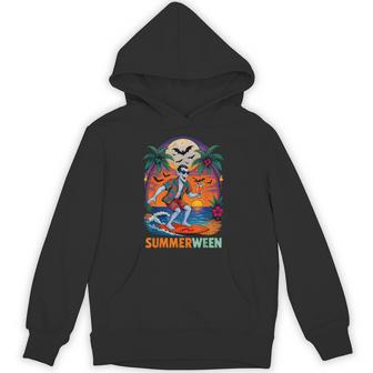 Halloween Summer Ween Dracula Costume Beach Party Halloween Hoodie - Thegiftio UK