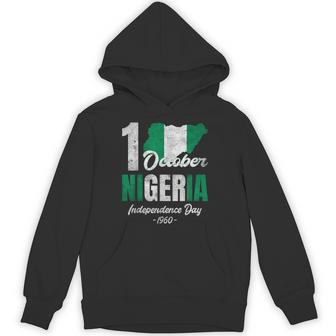 Happy Independence Day Nigeria 1960 Proud Nigerian Hoodie - Thegiftio UK