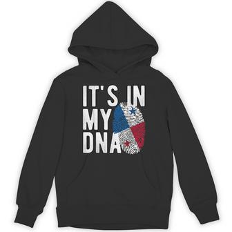 It's In My Dna Panamanian National Flag Panama Fan Heritage Hoodie - Thegiftio UK