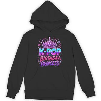 K-Pop Birthday Princess Korean Music Lovers Hoodie - Thegiftio UK
