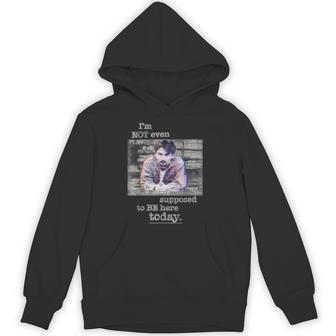 Kevin Smith Clerks Vhs Dante Hicks Be Here Today Retro 90S Hoodie - Thegiftio UK