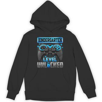 Kindergarten Level Unlocked Controller First Day 1St Boy Hoodie - Thegiftio UK