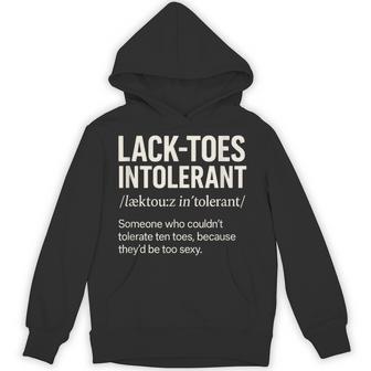 Lack-Toes Intolerant Ampu Joke Hoodie - Thegiftio UK
