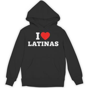 I Latinas Latino Pride Heart Love Latin Culture Hoodie - Thegiftio UK