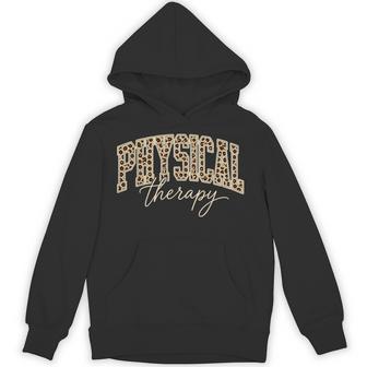 Leopard Physical Therapy Pt Physical Therapist Pt Student Hoodie - Thegiftio UK